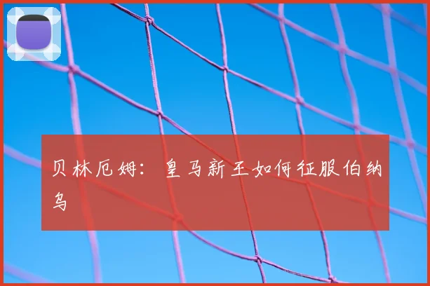贝林厄姆：皇马新王如何征服伯纳乌